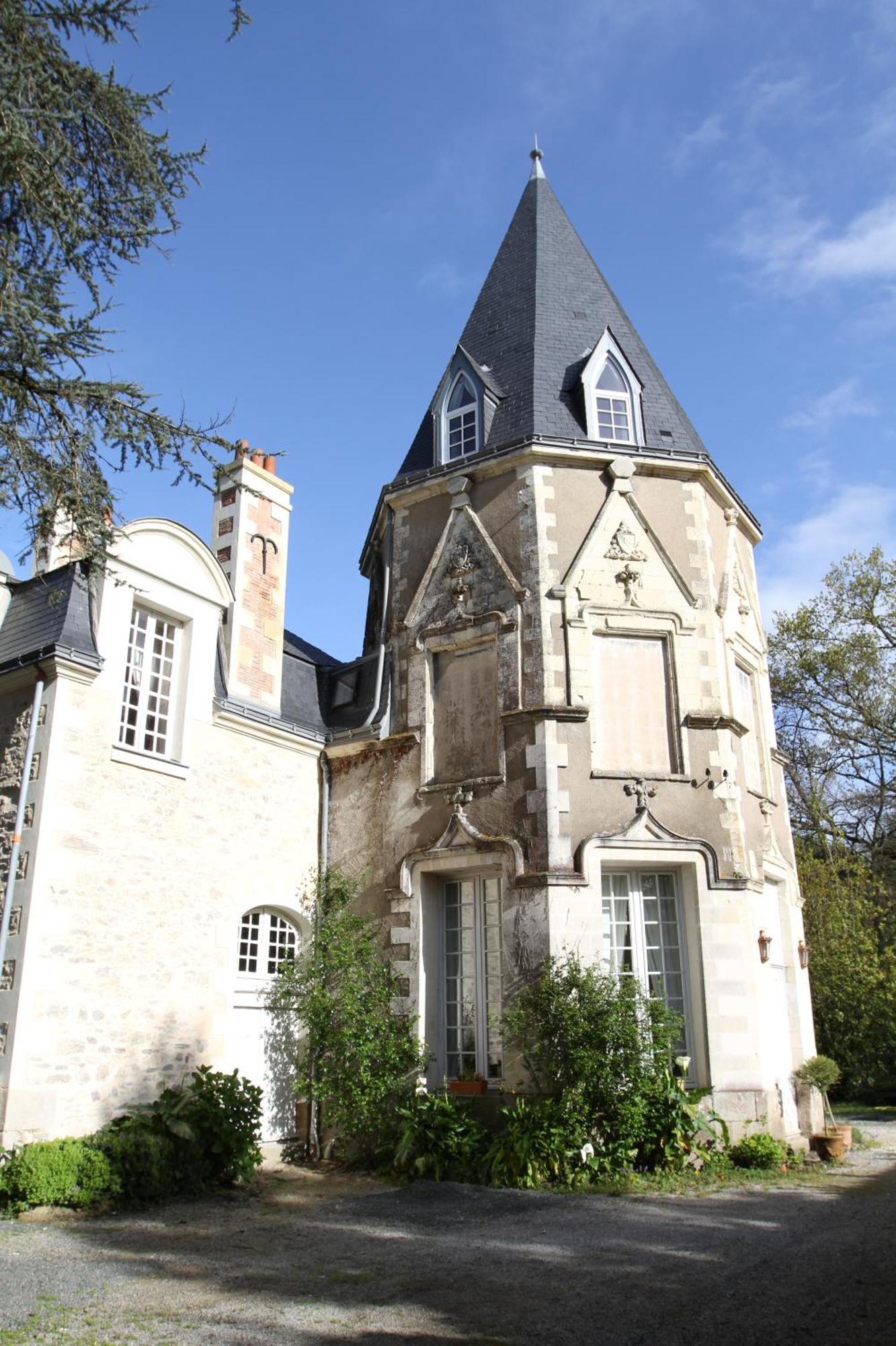 Chateau Du Bois De La Noe Bouaye Экстерьер фото